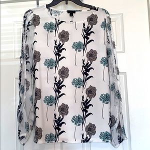 Ann Taylor Factory long sleeved blouse